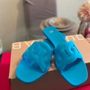 Pretty Blue/Teal Slides